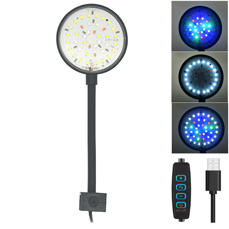 Aquarium Plant Ornament - USB Aquarium LED Lampe Aquarium Licht