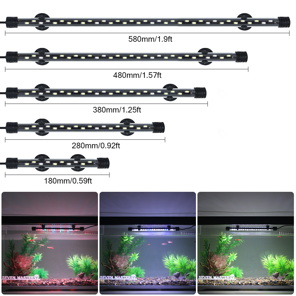 Aquarium Plant Ornament - Aquarium Licht LED Pflanze Wachsen Lampe