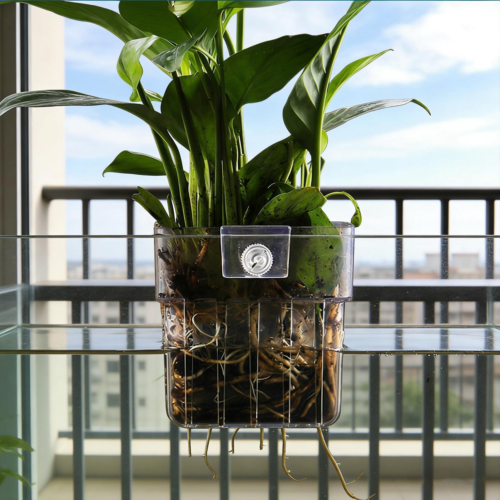 Transparenter, aufhängbarer Aq – Aquarium Plant Ornament Bewertung und Preis