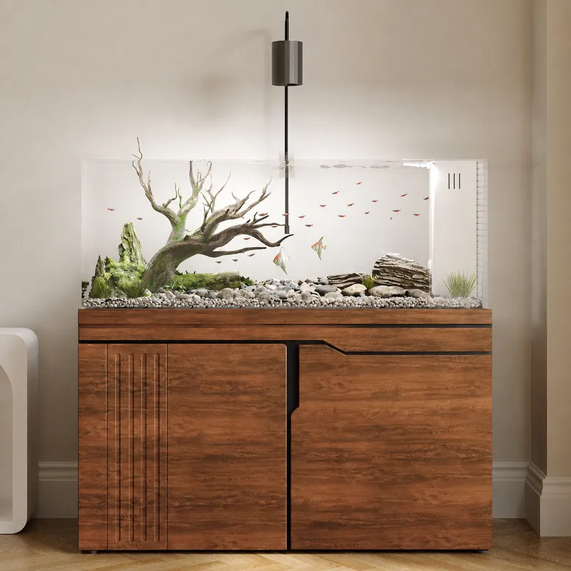 Großes Ultra-Weißes Glas-Aquar – Aquarium Planted Tank Filter Bewertung und Preis