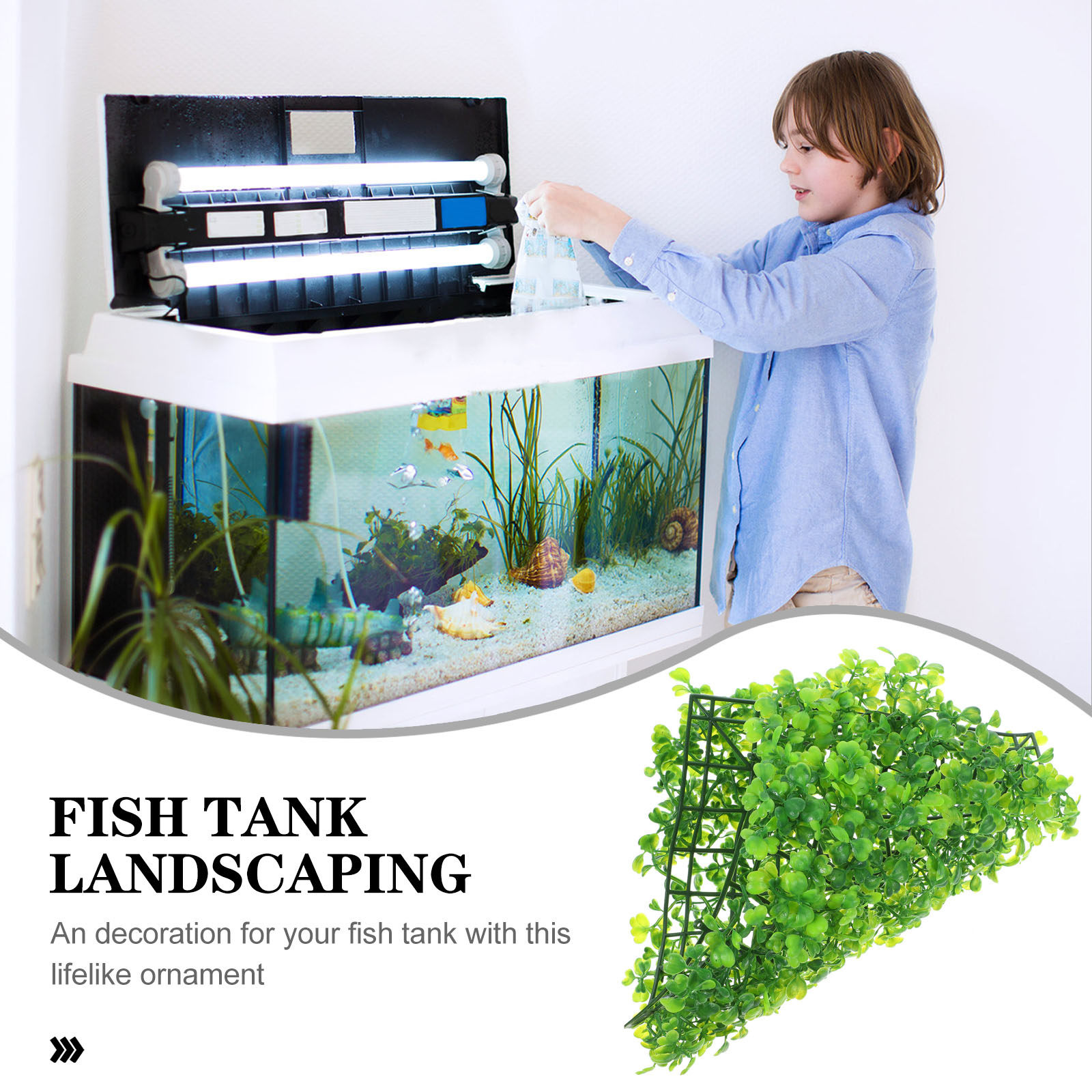 Künstliche Aquarienpflanzen au – Aquarium Plant Ornament Bewertung und Preis